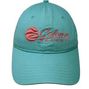 Coloma Resort Slideback Baseball Cap Blue One Size Adjustable Camp David